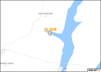 map of Slava