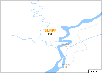 map of Slava