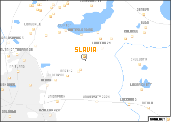 map of Slavia
