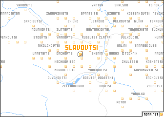 map of Slavovtsi
