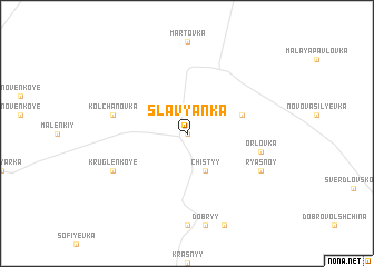 map of Slavyanka