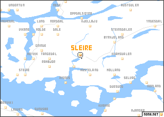 map of Sleire