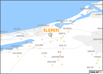 map of (( Slēperi ))
