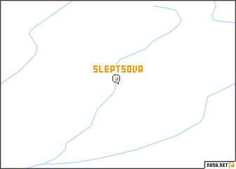 map of Sleptsova