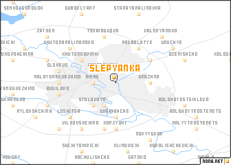 map of Slepyanka