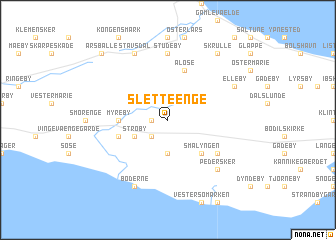 map of Sletteenge