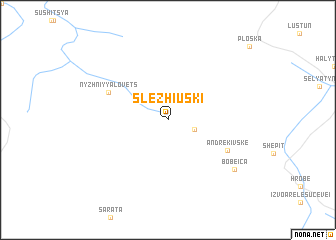map of Slezhiuski