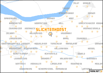 map of Slichtenhorst