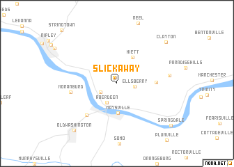 map of Slickaway