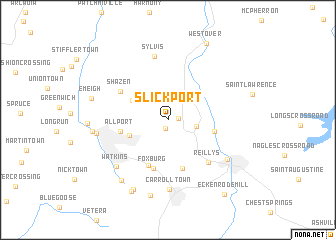 map of Slickport