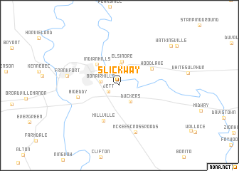 map of Slickway