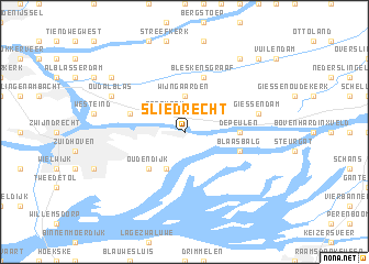 map of Sliedrecht