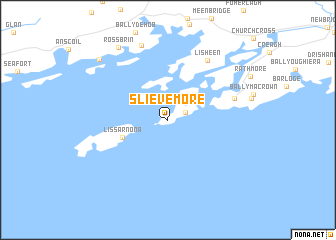 map of Slievemore