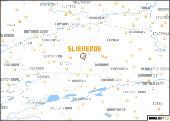 map of Slieveroe