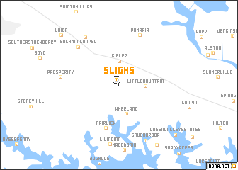 map of Slighs