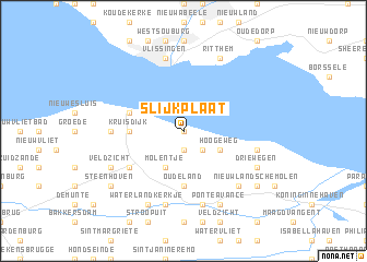 map of Slijkplaat