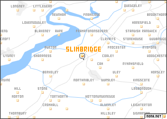 map of Slimbridge