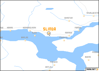 map of Slinda