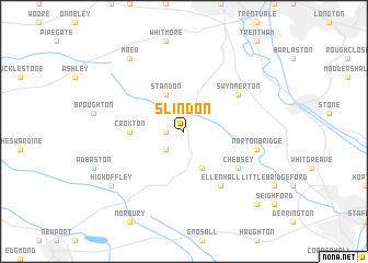 map of Slindon
