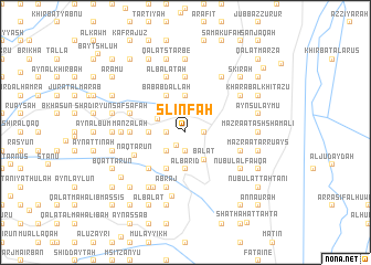 map of Şlinfah