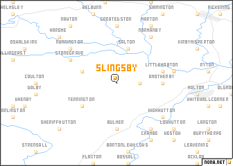 map of Slingsby