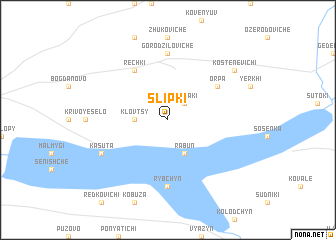 map of Sʼlipki