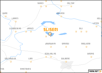 map of Sliseri