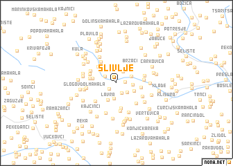 map of Slivlje