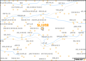 map of Slivna