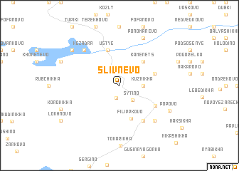 map of Slivnevo