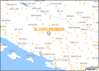 map of Slivnica Bobani