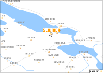 map of Slivnica