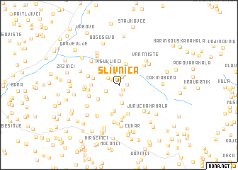 map of Slivnica