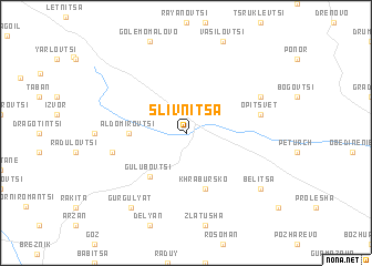 map of Slivnitsa