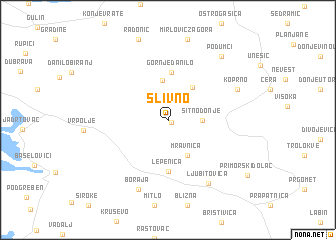 map of Slivno