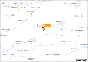 map of Slivovik