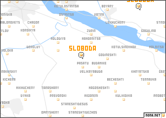 map of Sloboda