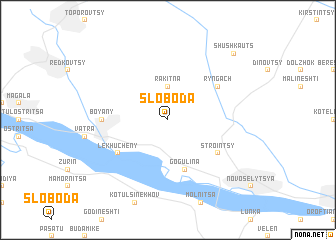 map of Sloboda