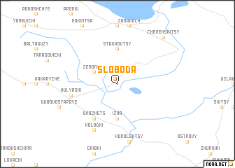 map of Sloboda