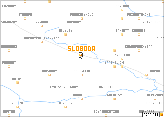 map of Sloboda