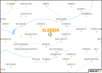 map of Sloboda