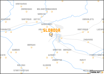 map of Sloboda