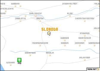 map of Sloboda