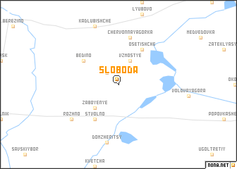 map of Sloboda