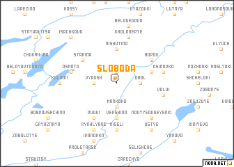 map of Sloboda