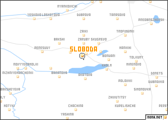 map of Sloboda