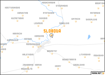 map of Sloboda