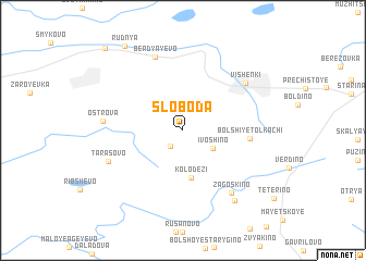 map of Sloboda