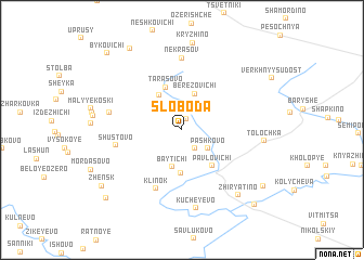 map of Sloboda