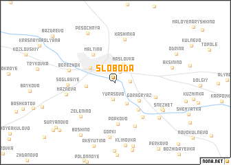 map of Sloboda